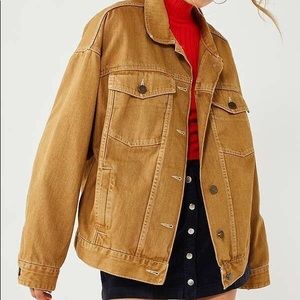 BDG Brown Denim Trucker Jacket